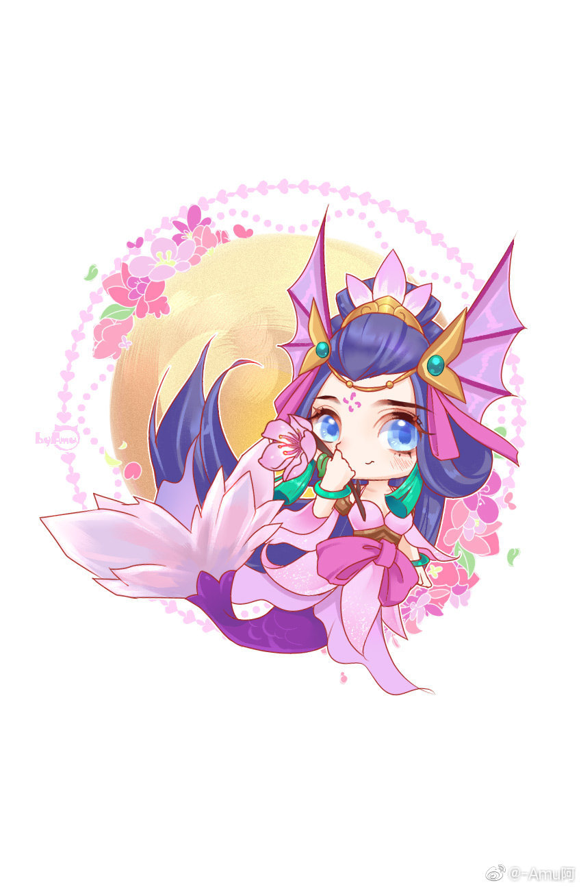 【玉剑传说】系列同人图集:花锦鲤娜美独受宠爱