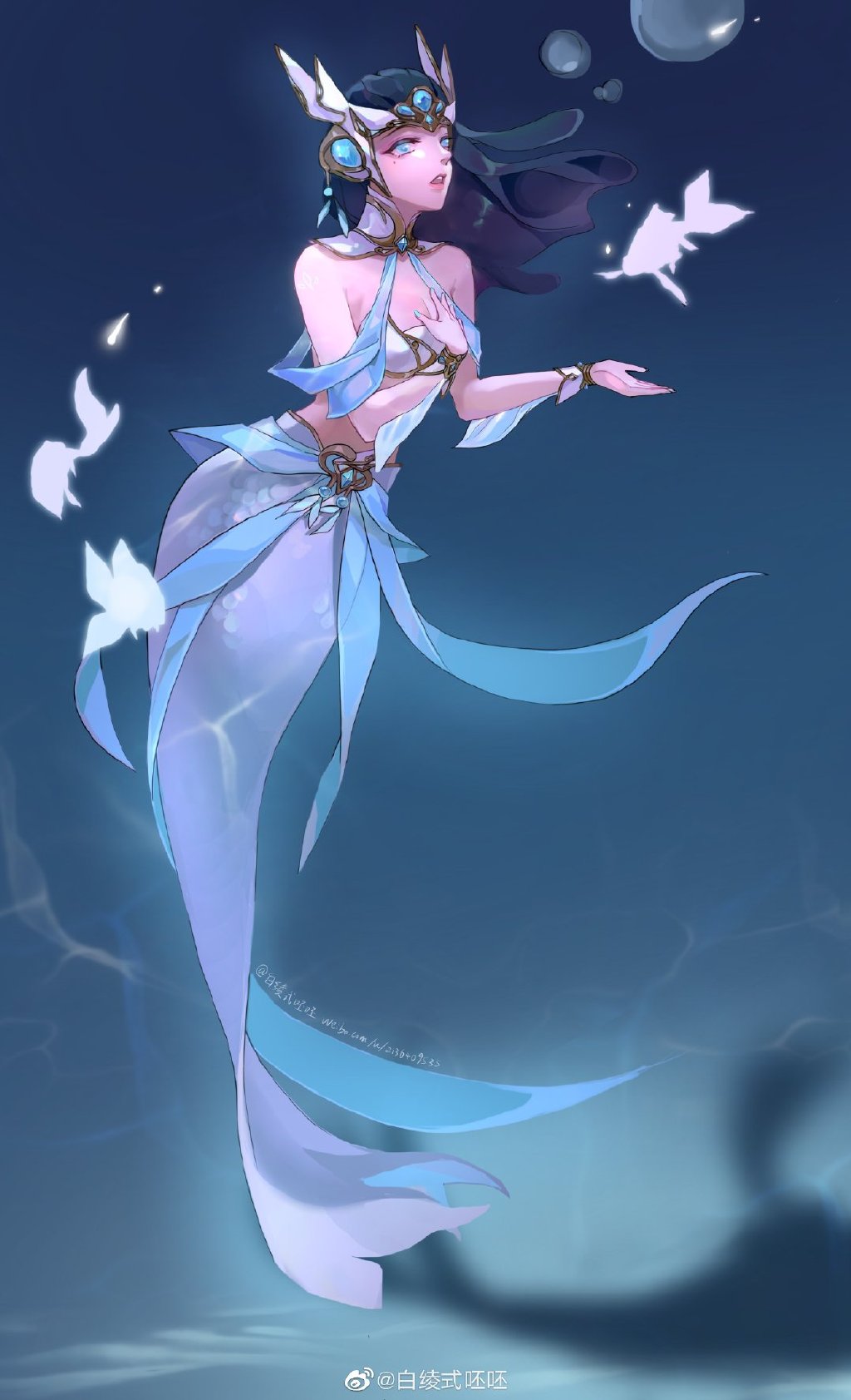 【玉剑传说】系列同人图集:花锦鲤娜美独受宠爱